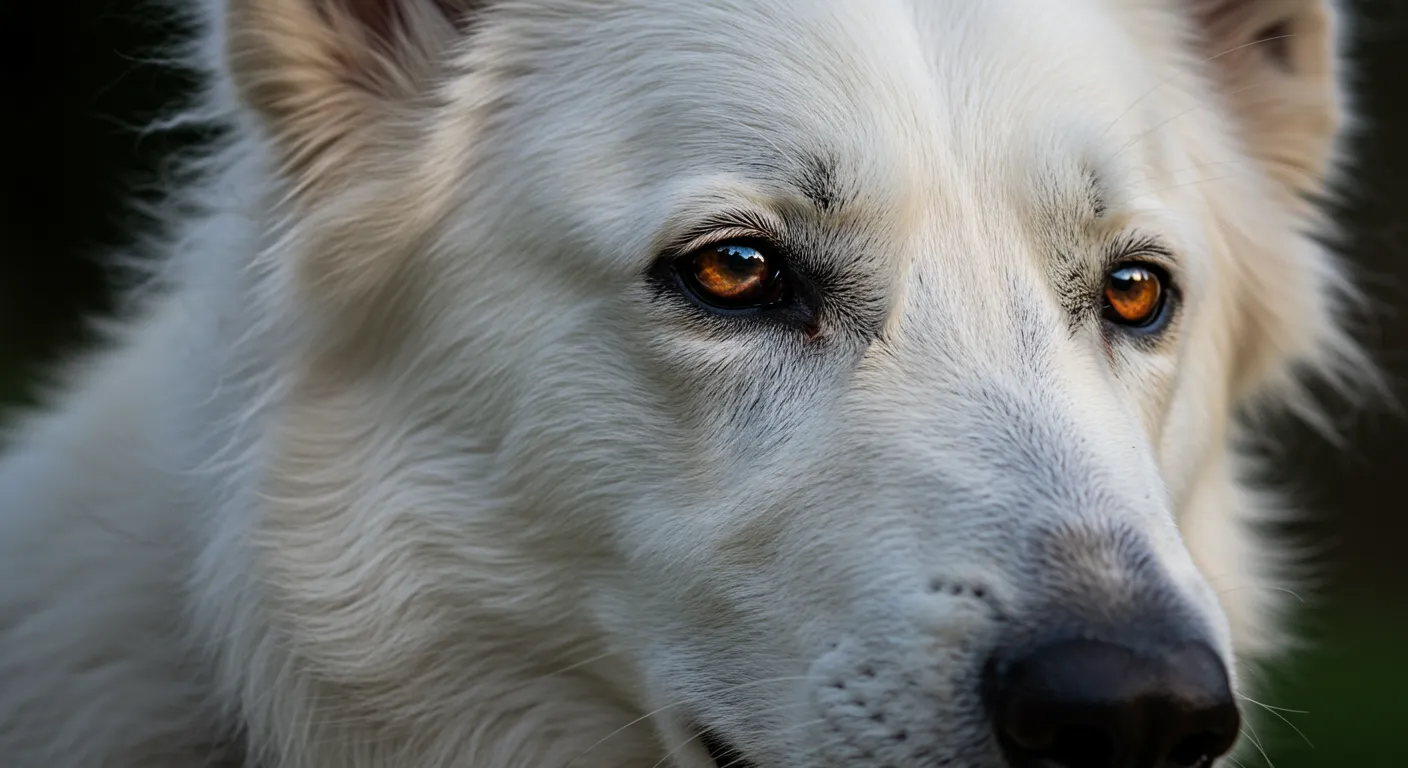 White Swiss Shepherd portrait